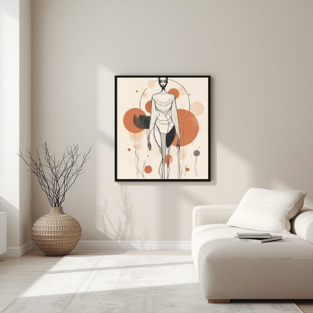 Modern Muse – Abstract Feminine Geometry X Poster (Creator Uploaded)