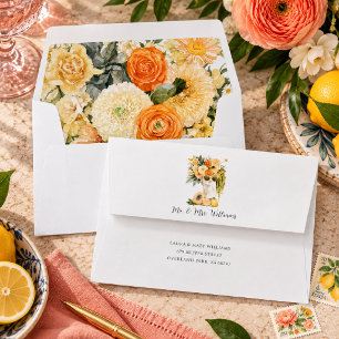 Modern Muse Aperitivo Garden Custom Envelope