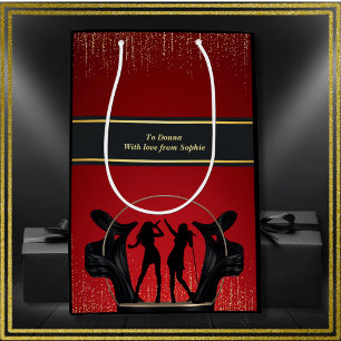 Modern Music Party Karaoke Birthday Gift Bag