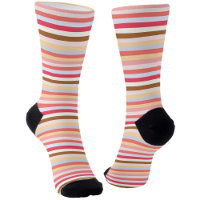 Modern Muted Pastel Circus Candy Stripe