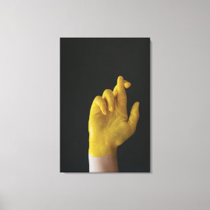 Modern Muted Sage Green Geometric Abstract Wall Ar Canvas Print