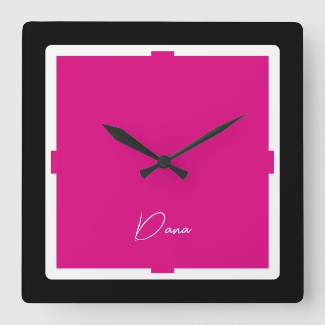 Modern My Butterfly Clock (Front)