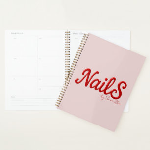 Modern Nail Salon Artist Planner