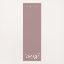 Modern Namaste Name Rose Brown 