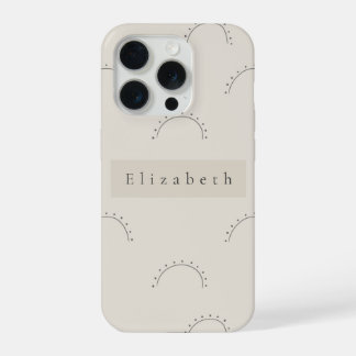 Modern Name iPhone 15 Pro Case
