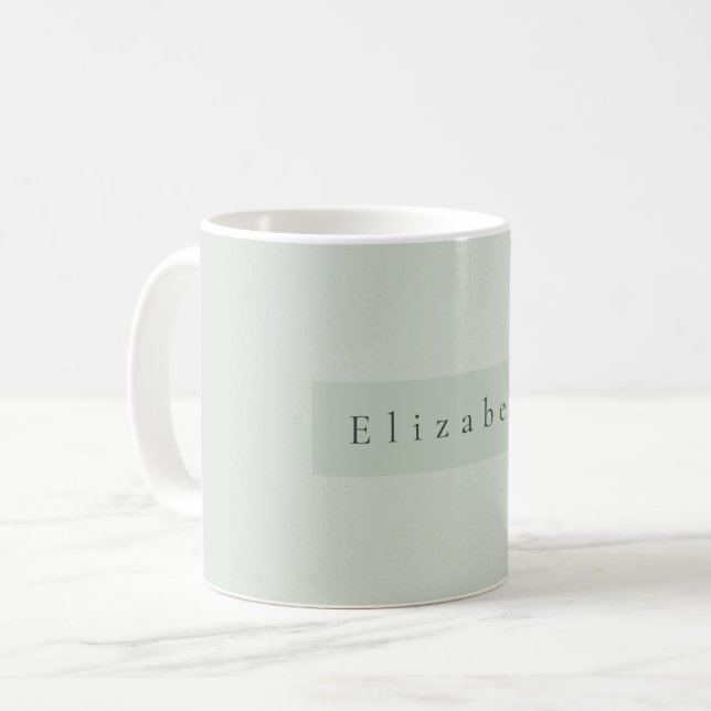 Modern Name Mug  (Front Left)