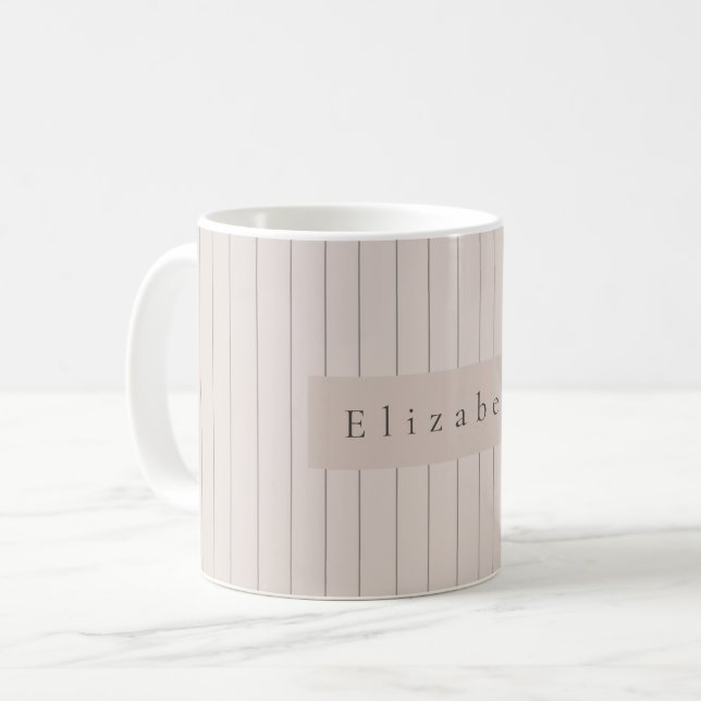Modern Name Mug  (Front Left)