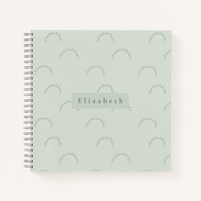 Modern Name  Notebook (Front)