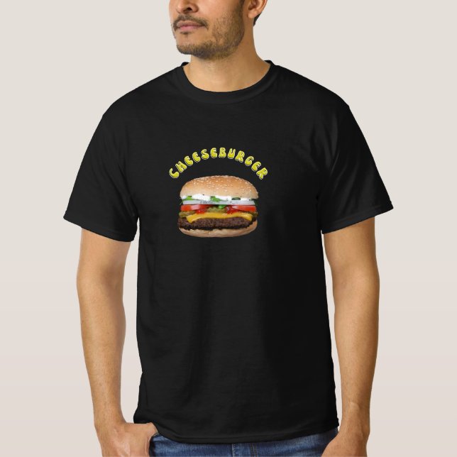 Modern National Cheeseburger Day T-Shirt (Front)