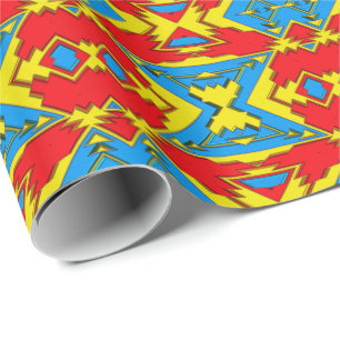 Modern Native American 12 Wrapping Paper