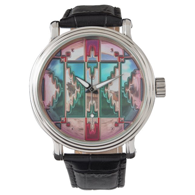 Modern Native American 15 Watch & Numeral Options (Front)