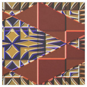 Modern Native American 16 Custom Fabric