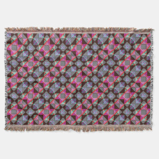 Modern Native American 17 Throw Blanket