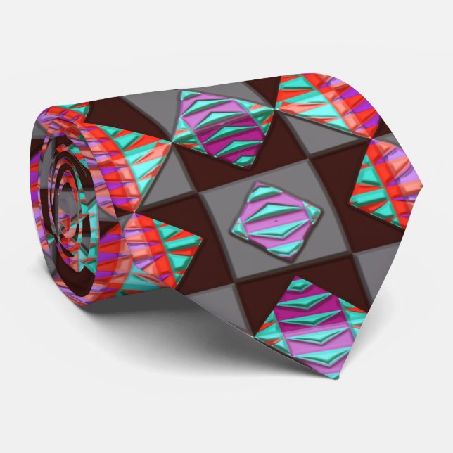 Modern Native American 17 Tie (Rolled)