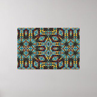 Modern Native American 18 Wrapped Canvas