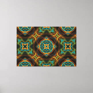 Modern Native American 19 Wrapped Canvas