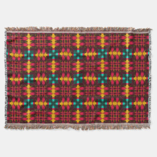 Modern Native American 20 Throw Blanket