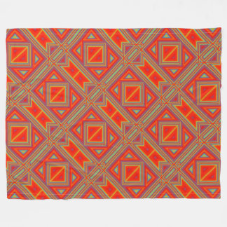 Modern Native American 22 Fleece Blanket