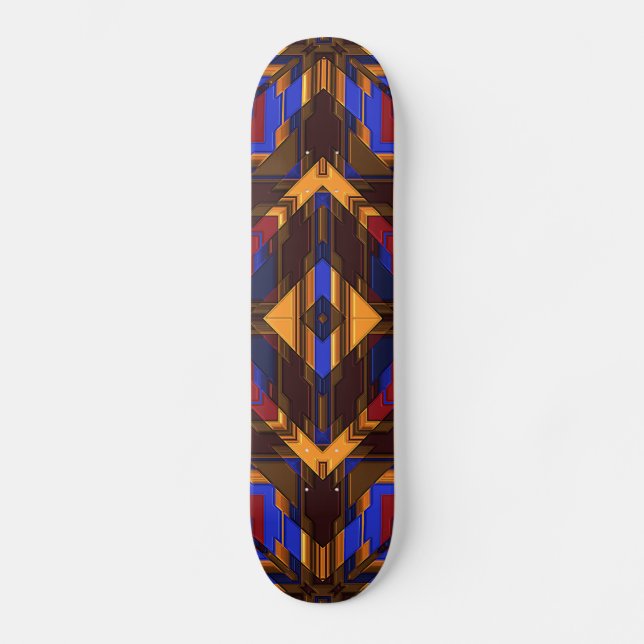 Modern Native American 24 Skateboard (Front)