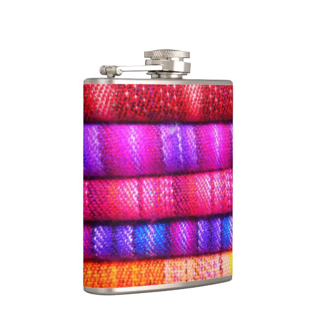 Modern Native American 29 Wrapped Flask (Right)