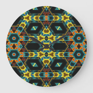 Modern Native American 2 Clock