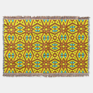 Modern Native American 31 Throw Blanket