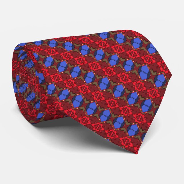 Modern Native American 34 Tie (Rolled)