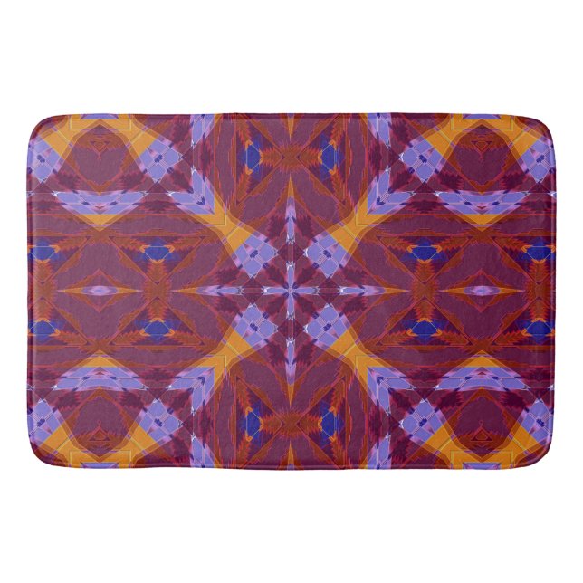 Modern Native American 38A-B Options Bath Mat (Front)