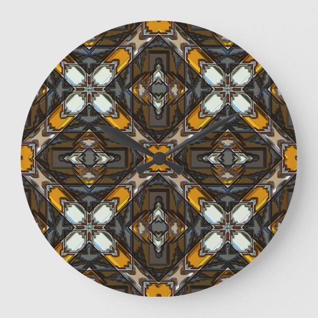 Modern Native American 3 Clock (Front)