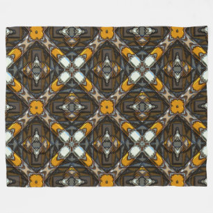 Modern Native American 3 Fleece Blanket