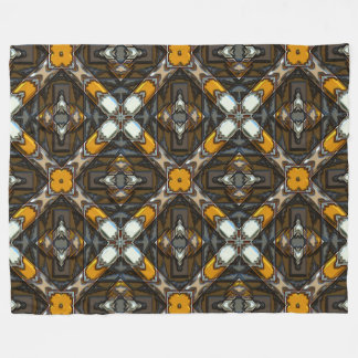 Modern Native American 3 Fleece Blanket