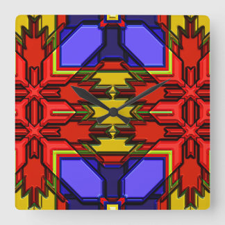 Modern Native American 6 Clock