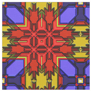 Modern Native American 6 Custom Fabric