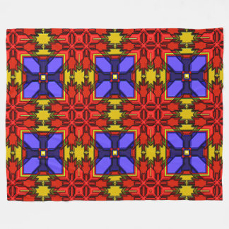 Modern Native American 6 Fleece Blanket