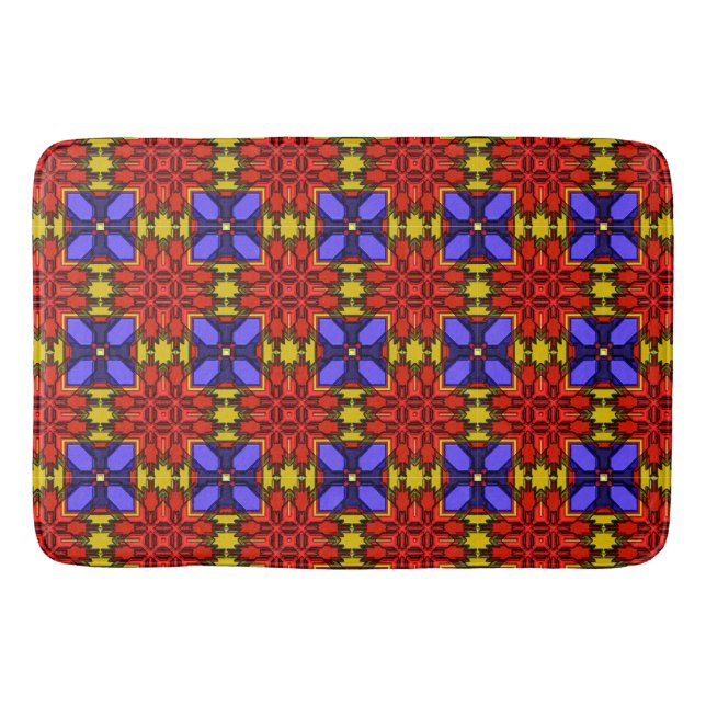 Modern Native American 6A Bath Mat (Front)