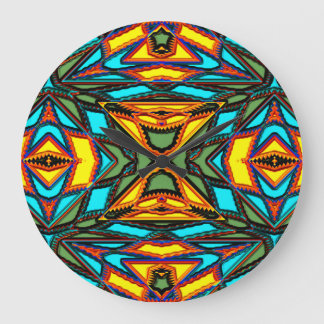 Modern Native American 7 Clock