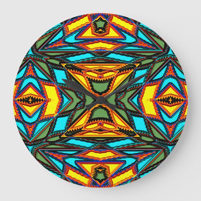 Modern Native American 7 Clock (Front)