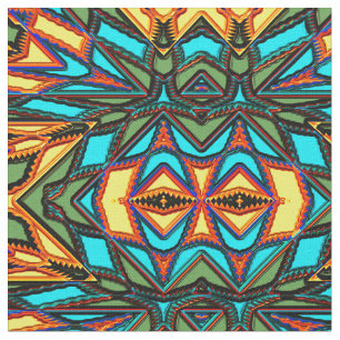 Modern Native American 7 Custom Fabric