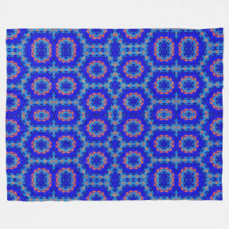 Modern Native American 9 Fleece Blanket