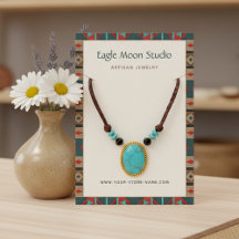 Modern Native Tribal Necklace Jewellery Display Ca