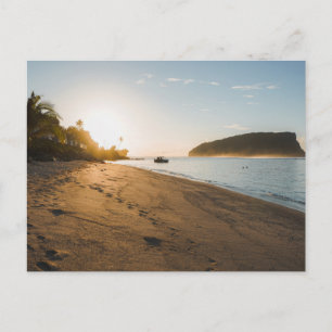 Modern Nature Beach Landscape Postcard