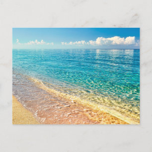 Modern Nature Beach Landscape Postcard