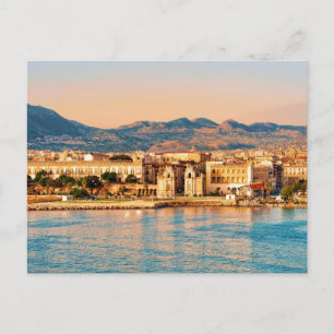 Modern Nature Beach Landscape Postcard