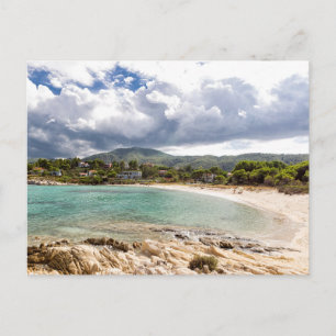 Modern Nature Beach Landscape Postcard