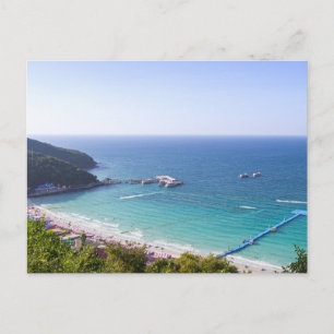 Modern Nature Beach Landscape Postcard