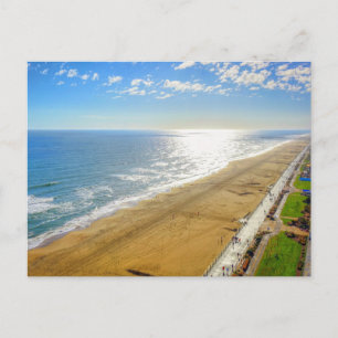 Modern Nature Beach Landscape Postcard