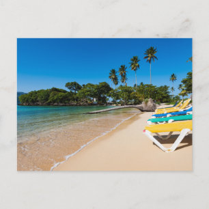 Modern Nature Beach Landscape Postcard
