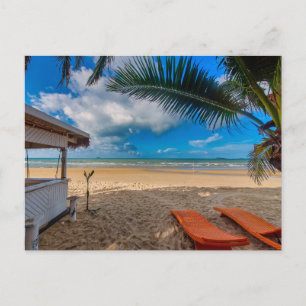 Modern Nature Beach Landscape Postcard