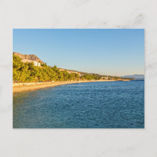 Modern Nature Beach Landscape Postcard