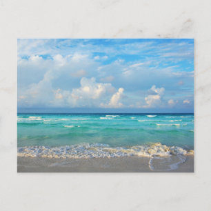 Modern Nature Beach Landscape Postcard